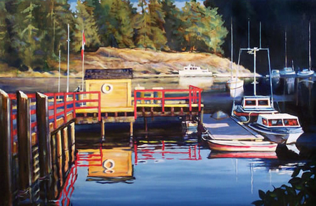 Degnen Bay Public Wharf, Gabriola Island